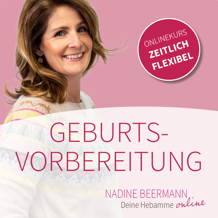 Geburtsvorbereitung Onlinekurs von Hebamme Nadine Beermann